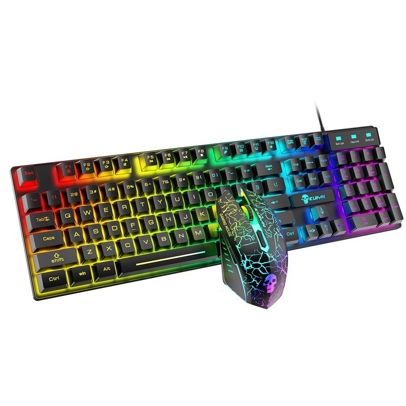 Kuiying T6RGB RGB Keyboard and Mouse Set.