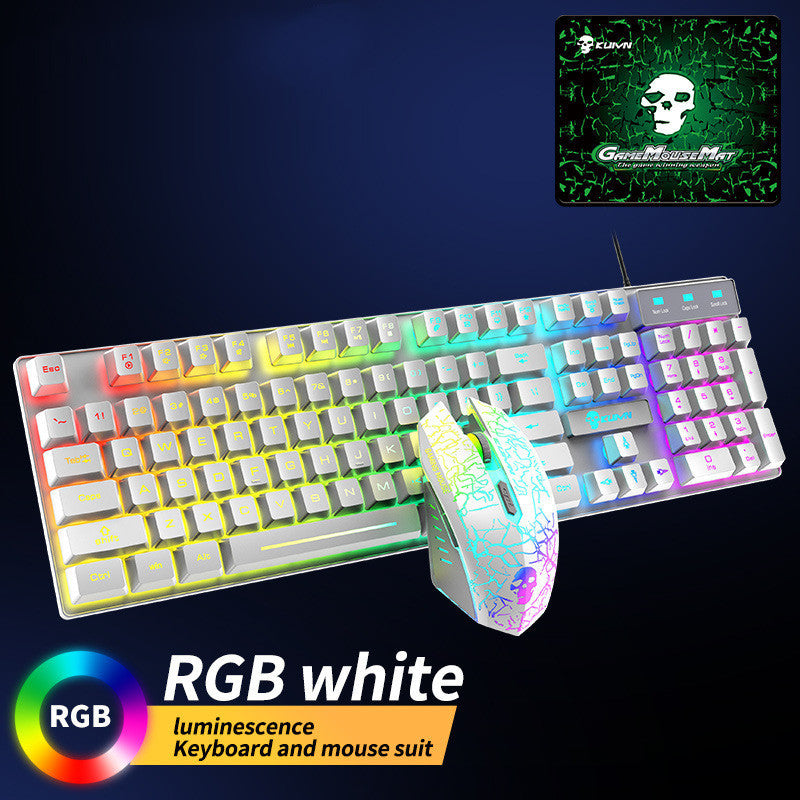 Kuiying T6RGB RGB Keyboard and Mouse Set.