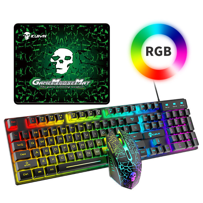 Kuiying T6RGB RGB Keyboard and Mouse Set.