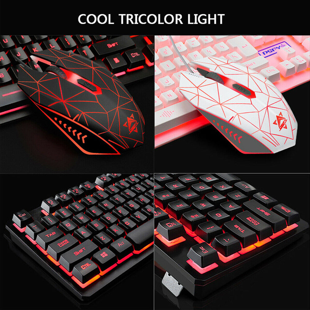 K59 luminous gaming mouse keyboard