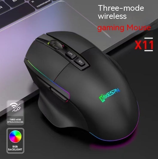 Rechargeable Wireless RGB Gaming Mouse.